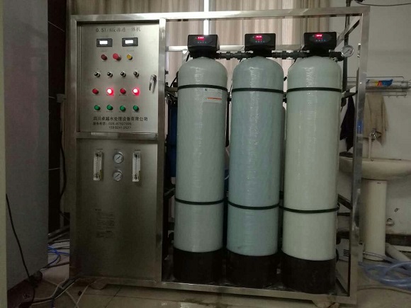 客户名称：平果县人民医院 产品型号：检验科生化分析型超纯水机ZYTEST-I-300L